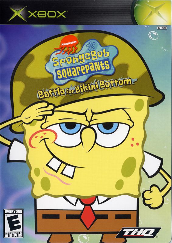 SpongeBob SquarePants Battle for Bikini Bottom box art for Xbox